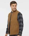 independent trading co. exp560v insulated canvas workwear vest Side Thumbnail