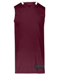 Augusta Sportswear 1730 Step-Back Basketball Jersey Front Thumbnail