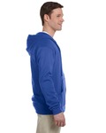 Jerzees 993 Adult 8 oz. NuBlend® Fleece Full-Zip Hooded Sweatshirt Side Thumbnail