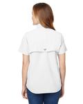 columbia 7313 ladies' bahama™ short-sleeve shirt Back Thumbnail