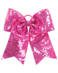 augusta sportswear 6702 sequin cheer glitter bow Front Thumbnail
