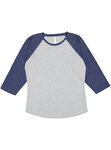 LAT LA3530 Ladies'' Baseball T-Shirt Front Thumbnail
