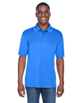UltraClub 8425 Men's Cool & Dry Sport Performance Interlock Polo Front Thumbnail
