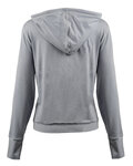 burnside 5667 ladies' modest crop hooded sweatshirt Back Thumbnail