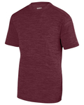 Augusta Sportswear 2901 Youth Shadow Tonal Heather Training Tee Front Thumbnail