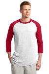 Sport-Tek T200 Colorblock Raglan Jersey Front Thumbnail