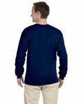 gildan g240 100% cotton long sleeve t-shirt Back Thumbnail