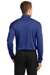 port authority k540ls silk touch™ performance long sleeve polo Back Thumbnail