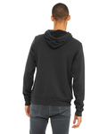 bella + canvas 3719 unisex sponge fleece pullover hoodie Back Thumbnail