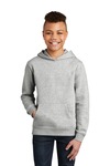 District DT6100Y Youth V.I.T. ™ Fleece Hoodie Front Thumbnail