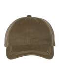 outdoor cap hpd-610m weathered cotton solid mesh back cap Front Thumbnail