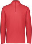 augusta sportswear 6863 micro-lite fleece 1/4 zip pullover Front Thumbnail