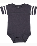 Rabbit Skins 4437 Infant Football Bodysuit Front Thumbnail