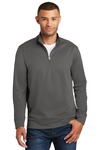 port & company pc590q performance fleece 1/4-zip pullover sweatshirt Front Thumbnail