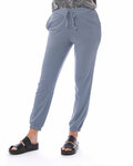 alternative a9902zt ladies' washed terry classic sweatpant Front Thumbnail