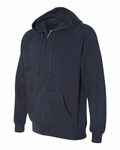 independent trading co. prm33sbz unisex special blend raglan full-zip hooded sweatshirt Side Thumbnail
