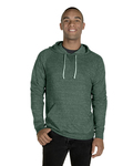 jerzees 90mr snow heather french terry raglan hoodie Front Thumbnail