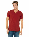 Bella + Canvas 3005 Unisex Jersey Short-Sleeve V-Neck T-Shirt Front Thumbnail