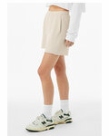 Bella + Canvas BC3787 Ladies' Cutoff Sweatshort Side Thumbnail