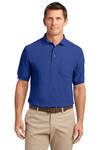 port authority tlk500p tall silk touch™ polo with pocket Front Thumbnail