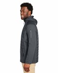 CORE365 CE808 Unisex Techno Lite Hybrid Hooded Jacket Side Thumbnail