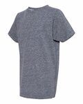 LAT 6191 Youth Harborside Mélange T-Shirt Side Thumbnail