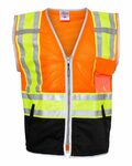 Kishigo 1543-1544 Premium Brilliant Series® Ultimate Reflective Vest Front Thumbnail