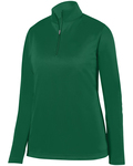 augusta sportswear ag5509 ladies' wicking fleece quarter-zip pullover Front Thumbnail
