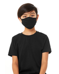 bella + canvas tt044y youth 2-ply reusable face mask Front Thumbnail