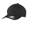 port authority c928 flexfit ® wool blend cap Front Thumbnail