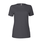 platinum p513c delta platinum ladies cvc short sleeve crew neck tee Front Thumbnail
