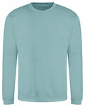 Just Hoods By AWDis JHA030 Adult Midweight College Crewneck Sweatshirt Front Thumbnail