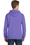 port & company pc098h beach wash ™ garment-dyed pullover hooded sweatshirt Back Thumbnail