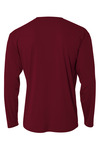 a4 n3165 cooling performance long sleeve t-shirt Back Thumbnail