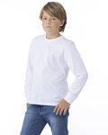 next level 3311nl youth cotton long sleeve t-shirt Side Thumbnail