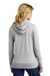 district dt673 women's featherweight french terry ™ full-zip hoodie Back Thumbnail