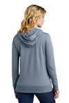 District DT673 Women's Featherweight French Terry ™ Full-Zip Hoodie Back Thumbnail