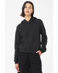 bella + canvas 7519 ladies' classic pullover hooded sweatshirt Front Thumbnail