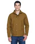 Harriton M705 Men's Auxiliary Canvas Work Jacket Front Thumbnail