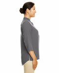 Devon & Jones DP611W Ladies' Perfect Fit™  3/4-Sleeve Crepe Tunic Side Thumbnail