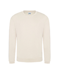 Just Hoods By AWDis JHA030 Adult Midweight College Crewneck Sweatshirt Front Thumbnail