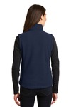 port authority l219 ladies value fleece vest Back Thumbnail