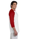 champion t1397 adult raglan t-shirt Side Thumbnail