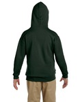 Jerzees 996Y NuBlend® Youth Hooded Sweatshirt Back Thumbnail