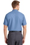 Red Kap SP24 Short Sleeve Industrial Work Shirt Back Thumbnail