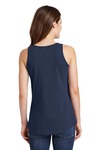 Port & Company LPC54TT Ladies Core Cotton Tank Top Back Thumbnail