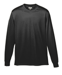 augusta sportswear 788 adult wicking long-sleeve t-shirt Front Thumbnail