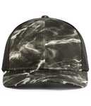 Pacific Headwear P691 Mossy Oak® Low-Profile Trucker PacFlex Cap Front Thumbnail