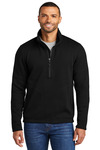 port authority f426 arc sweater fleece 1/4-zip Front Thumbnail