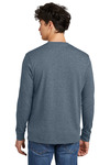 district dt109 perfect blend ® cvc long sleeve tee Back Thumbnail